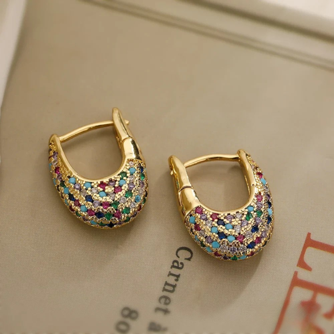 Boucles d'oreilles Cristal™ | Élégance en cristal, chic