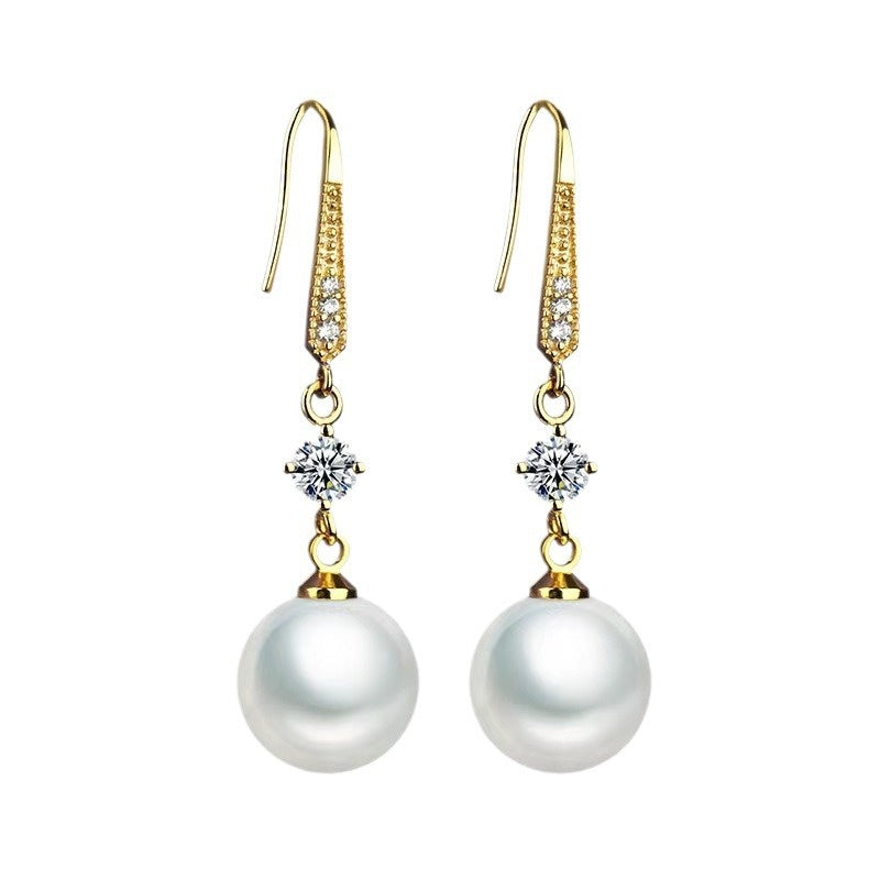 Éclat d'Or™ | Boucles d'oreilles dorées en matière raffinée