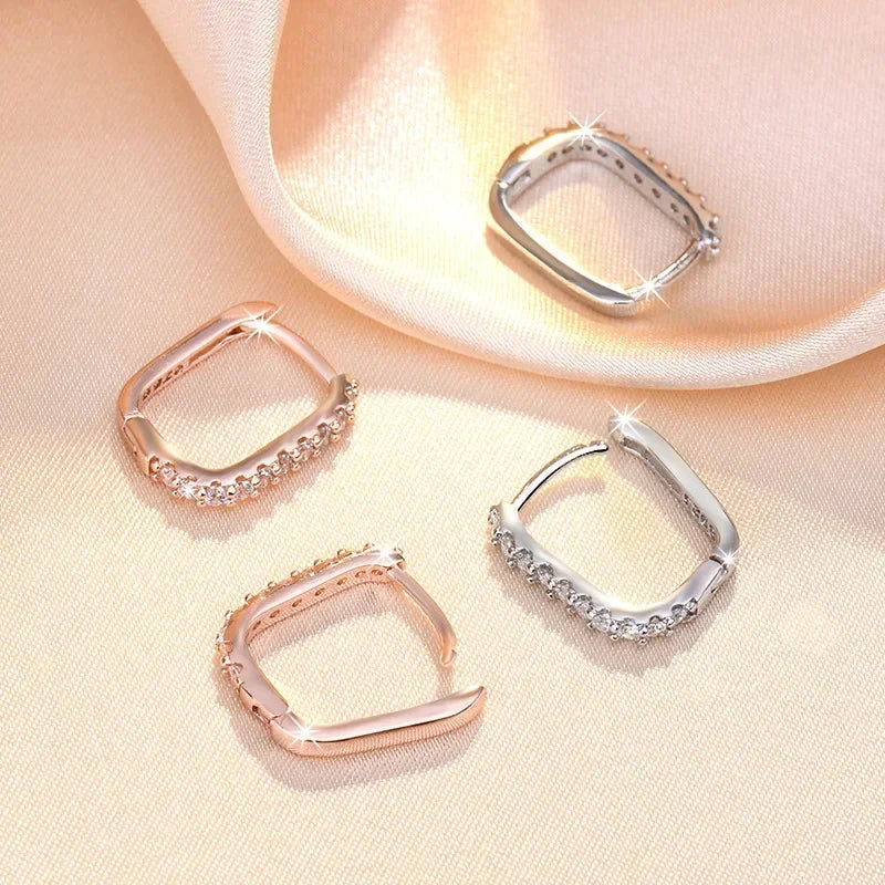 Boucles d'oreilles Élégance™ | Créoles sophistiquées en or