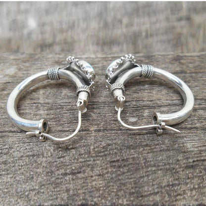 Boucles d'oreilles Turquoise™ | Élégance en argent sterling
