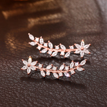 Fleurs Diamant™ | Boucles d'oreilles en matière précieuse