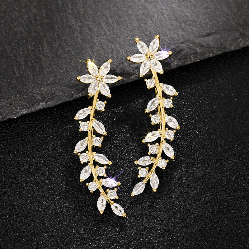 Fleurs Diamant™ | Boucles d'oreilles en matière précieuse