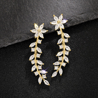 Fleurs Diamant™ | Boucles d'oreilles en matière précieuse
