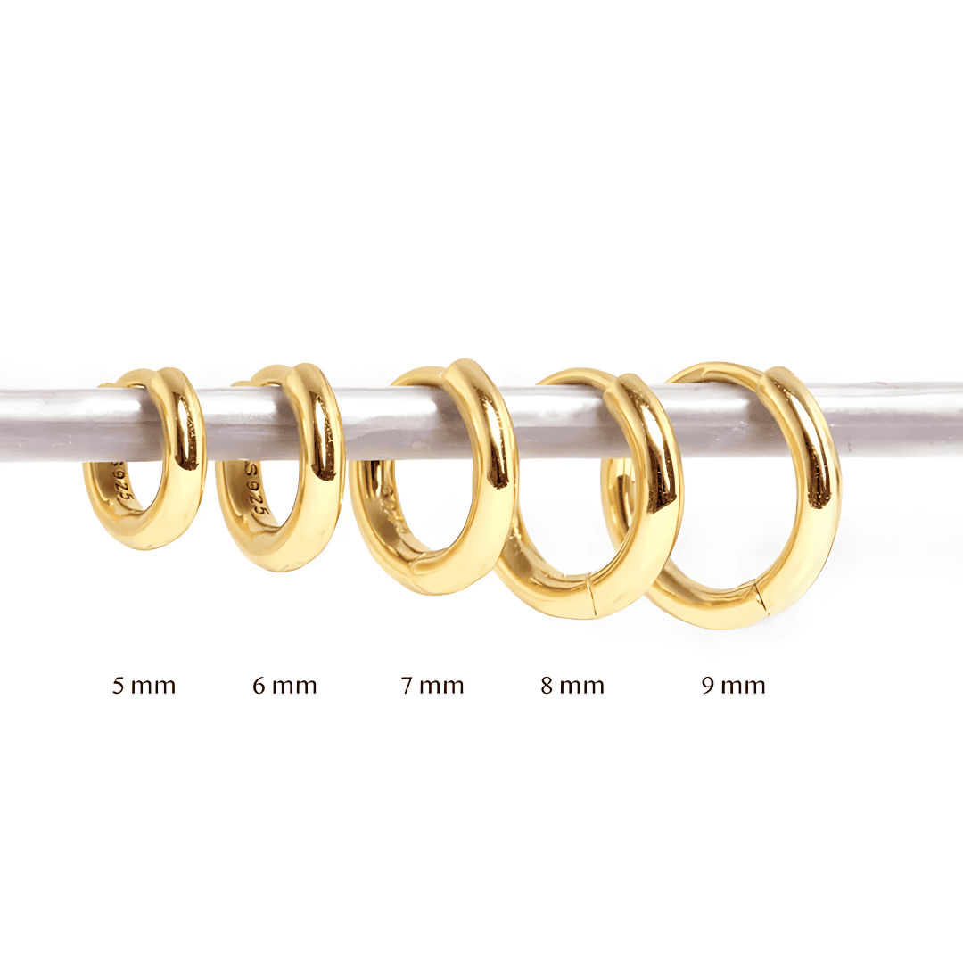 REFINED™ | Créoles Fines en Argent S925
