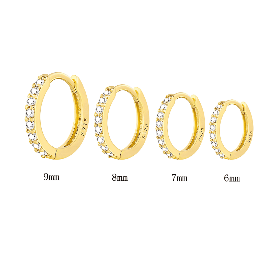 REFINED™ | Créoles Fines en Argent S925