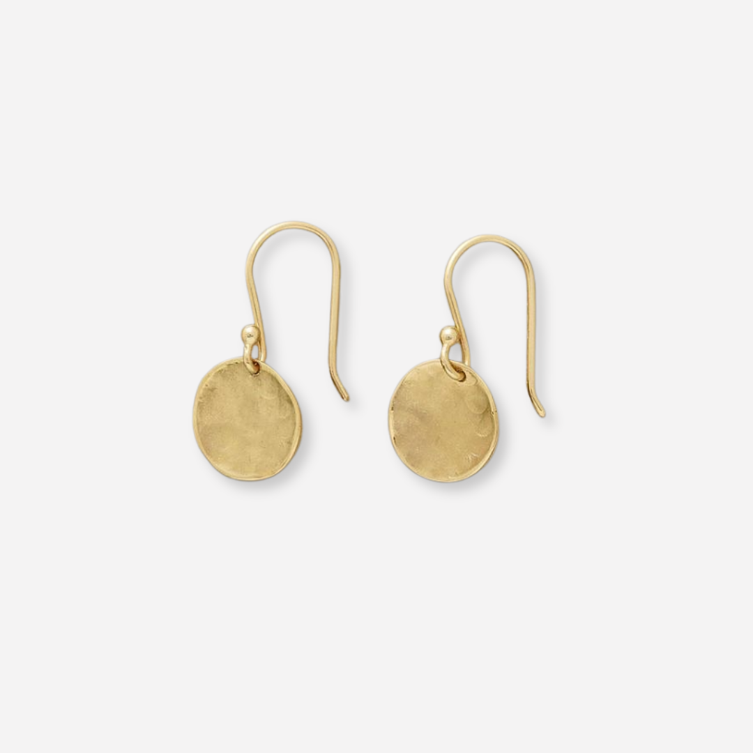 Solène™ | Boucles d’oreilles vintage dorées