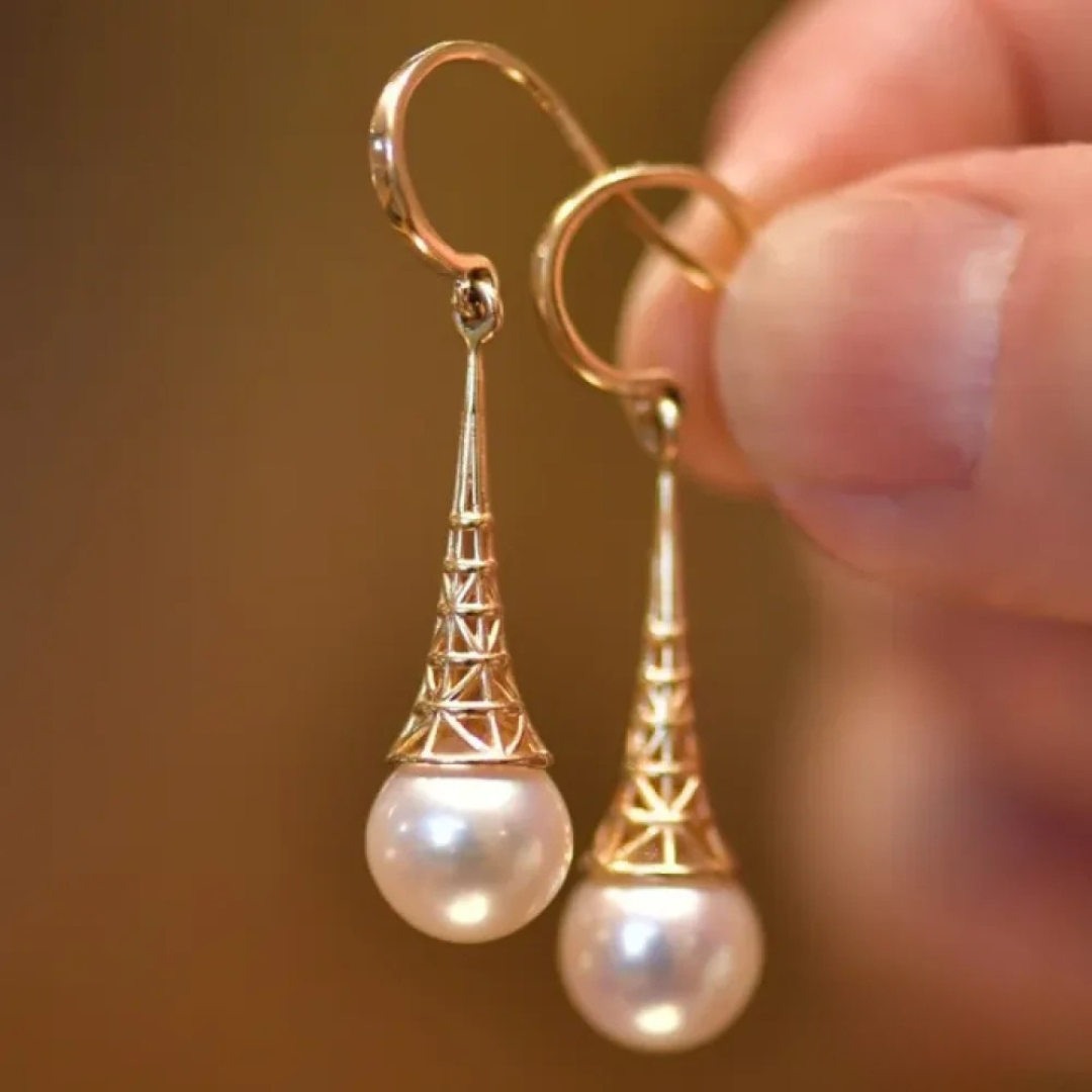 Boucles d'oreilles Perles™ | Élégance intemporelle en or