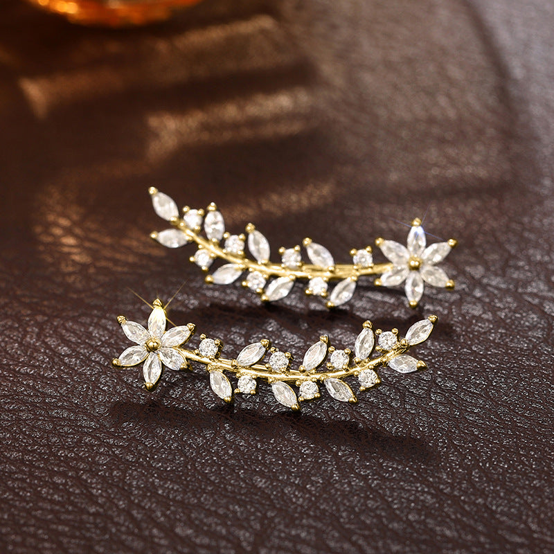 Fleurs Diamant™ | Boucles d'oreilles en matière précieuse