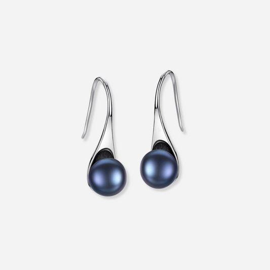 Éloïse™ | Boucles d’oreilles pendantes classiques avec perle