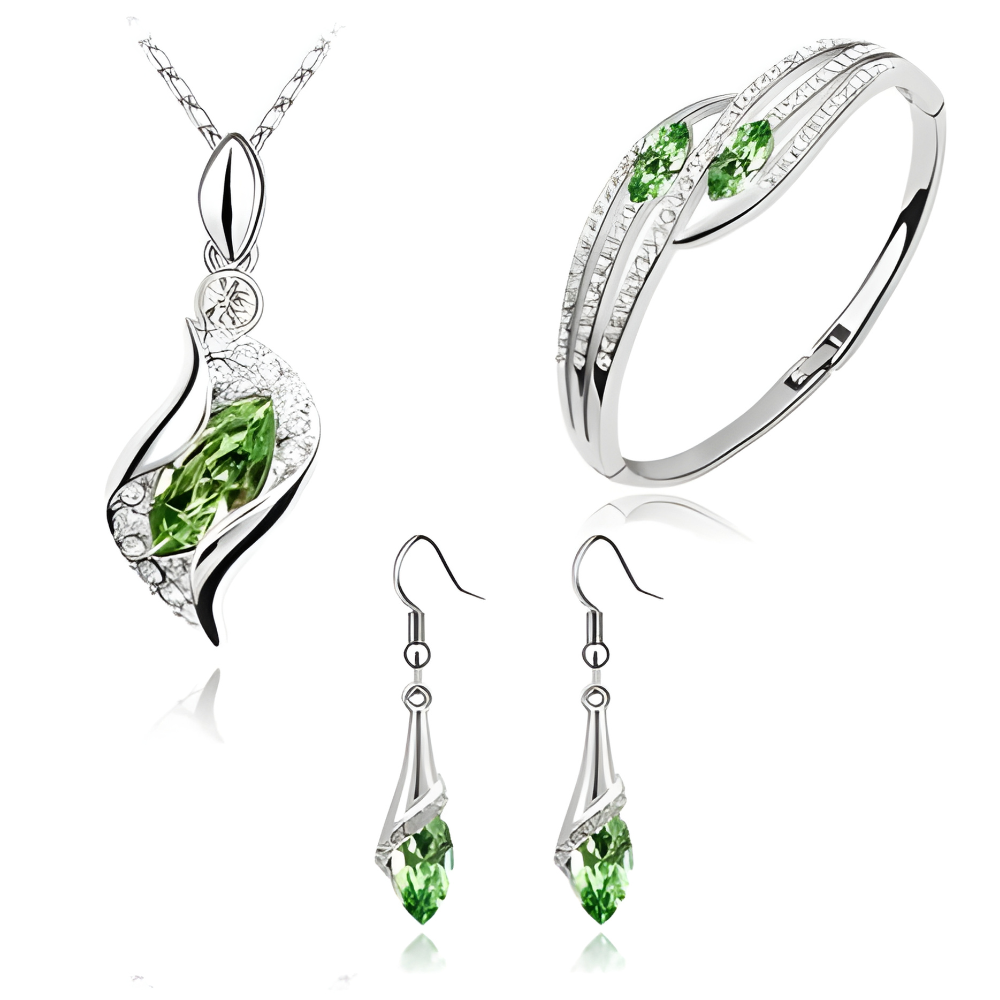 Éclat d'Ange™ | Ensemble de bijoux en cristal