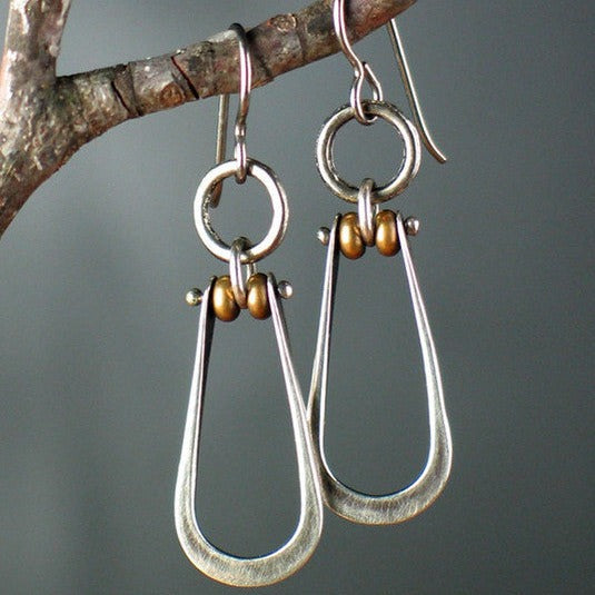 Belmont™ | Boucles d'oreilles argent vintage