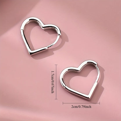 Cœur d'Or™ | Boucles d'oreilles en acier doré