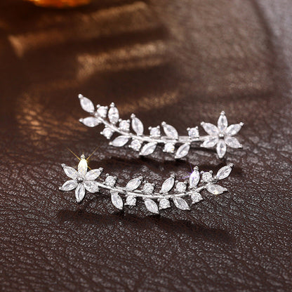 Fleurs Diamant™ | Boucles d'oreilles en matière précieuse