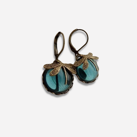 Anaïs™ | Boucles d’oreilles en or vieilli