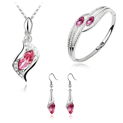 Éclat d'Ange™ | Ensemble de bijoux en cristal