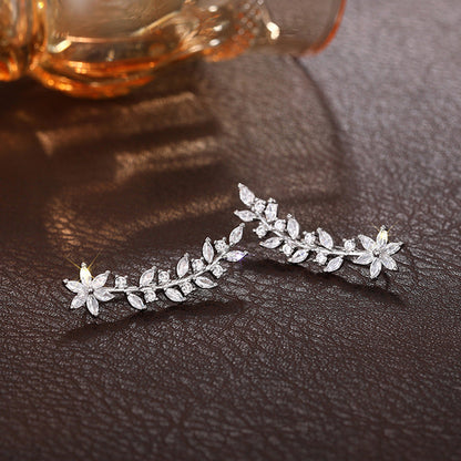 Fleurs Diamant™ | Boucles d'oreilles en matière précieuse