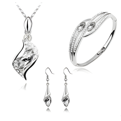 Éclat d'Ange™ | Ensemble de bijoux en cristal