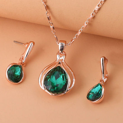 Élégance™ | Ensemble de bijoux en cuivre, style raffiné