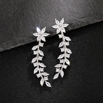 Fleurs Diamant™ | Boucles d'oreilles en matière précieuse