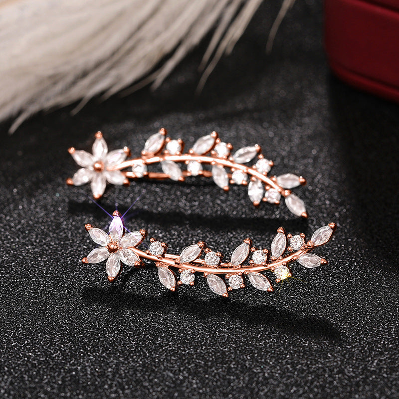 Fleurs Diamant™ | Boucles d'oreilles en matière précieuse