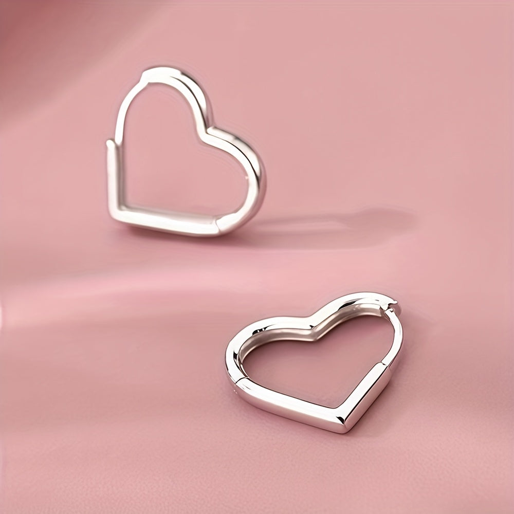 Cœur d'Or™ | Boucles d'oreilles en acier doré
