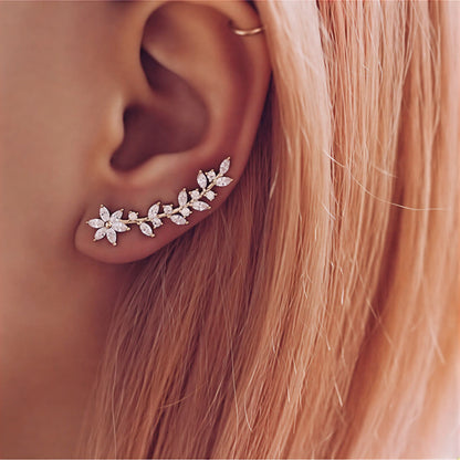 Fleurs Diamant™ | Boucles d'oreilles en matière précieuse
