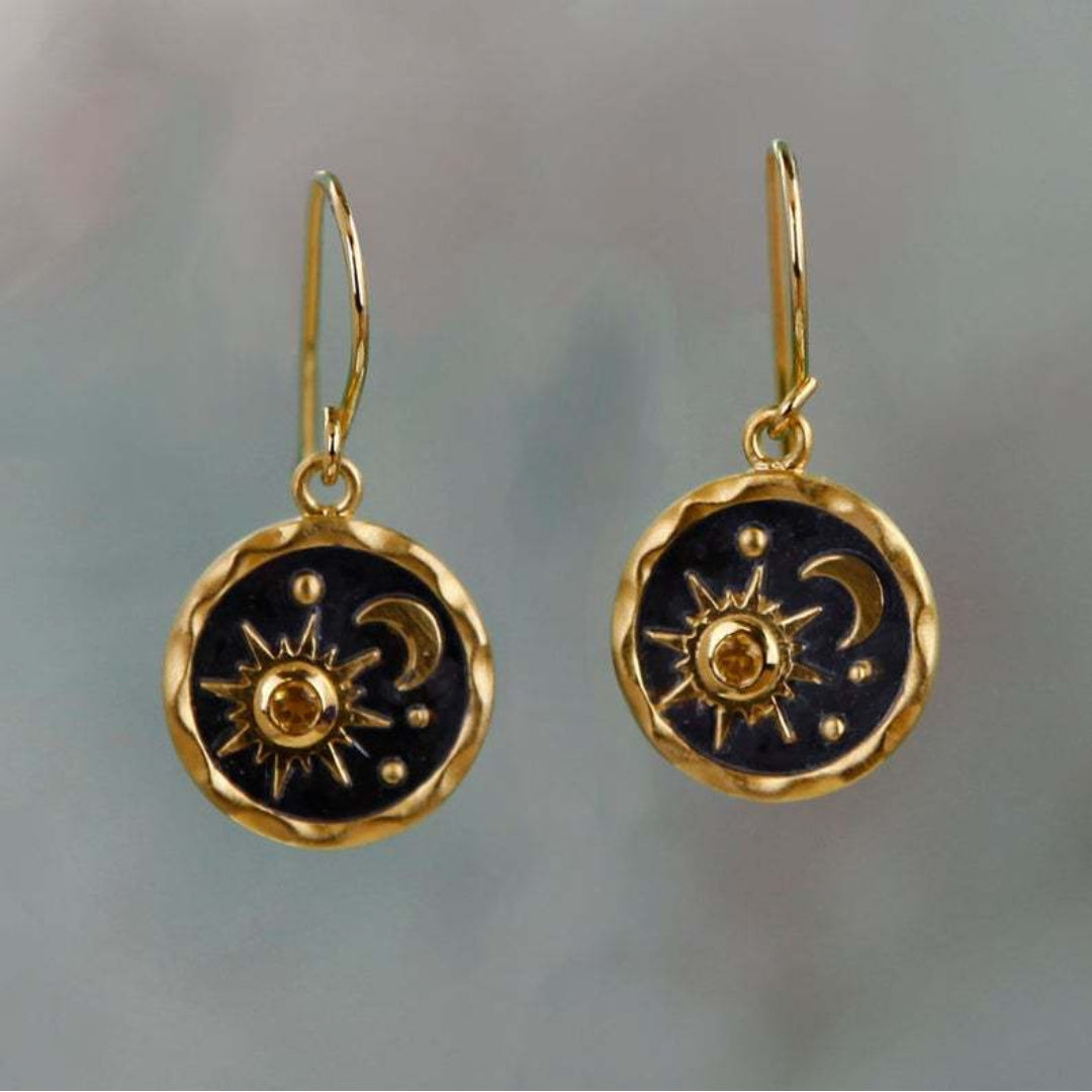 Boho Soleil & Lune™ | Boucles d'oreilles élégantes