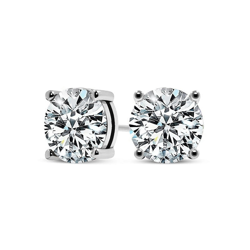 Tera™ | Boucles d'oreilles en or blanc élégant