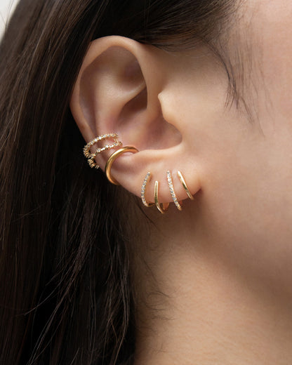 Boucles Griffe - Argent