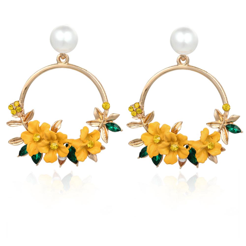 Boucles d'oreilles Élégance™ | Or et perles raffinées