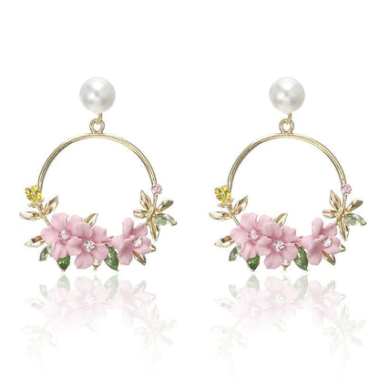 Boucles d'oreilles Élégance™ | Or et perles raffinées