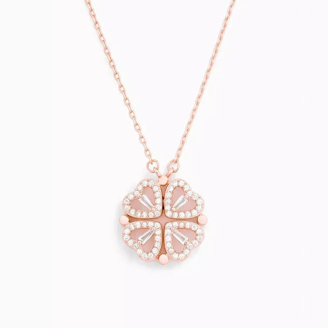 Collier Cœur Porte-Bonheur Élégant