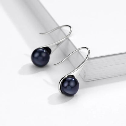 Éloïse™ | Boucles d’oreilles pendantes classiques avec perle