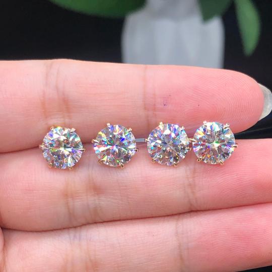 Tera™ | Boucles d'oreilles en or blanc élégant