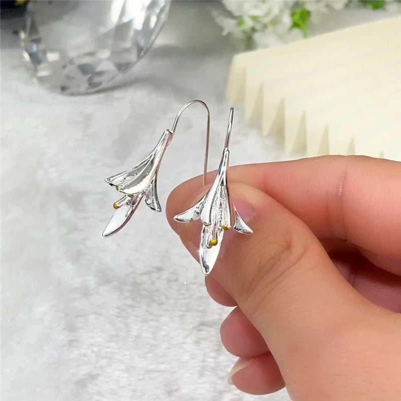 Boucles d'oreilles Élégance™ | Argent raffiné, chic