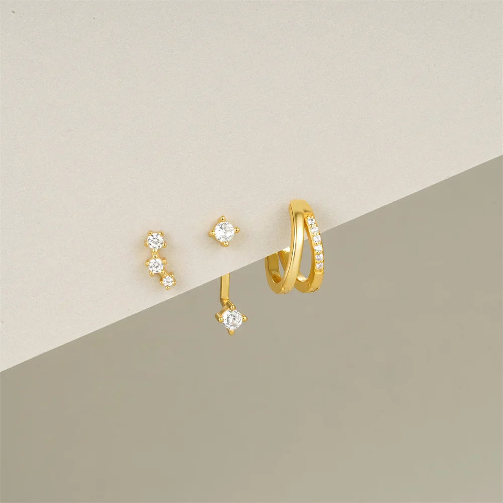 ELYSIA™ | Set de Boucles d’Oreilles