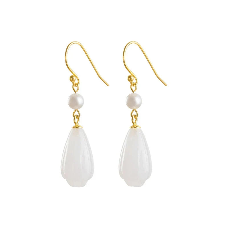 Magnolia™ | Boucles d’oreilles élégantes en forme de fleur