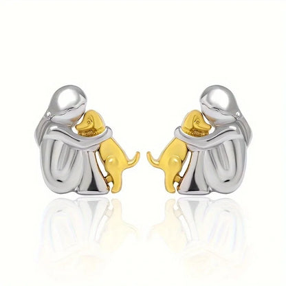 NOA | BOUCLES D'OREILLES EN ÉTREINTE DE CHIEN