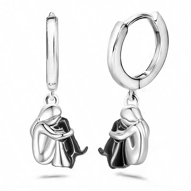 ARIA | BOUCLES D'OREILLES EN ÉTREINTE DE CHIEN