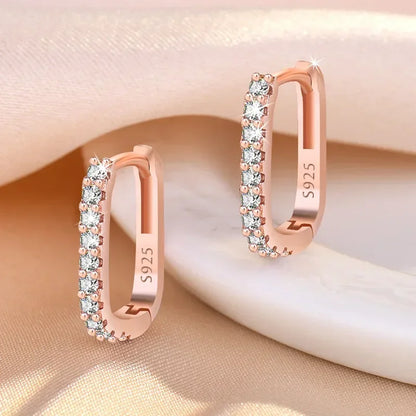 Boucles d'oreilles Élégance™ | Créoles sophistiquées en or