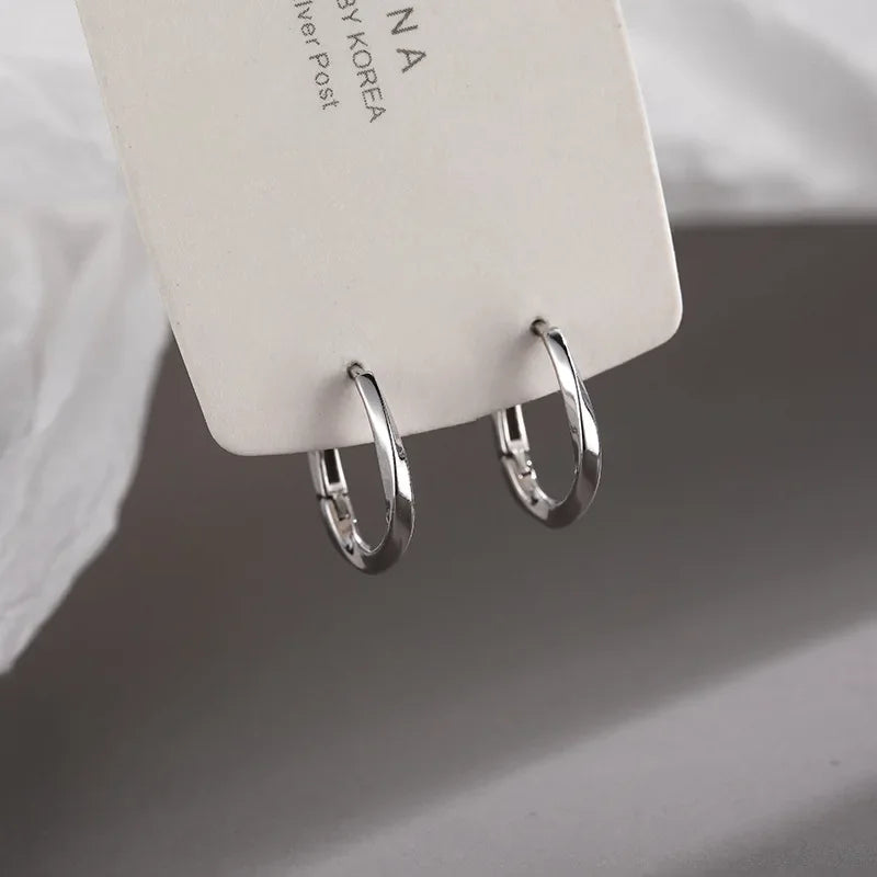 Boucles d'oreilles Éclat™ | Argent sterling, élégance raffinée