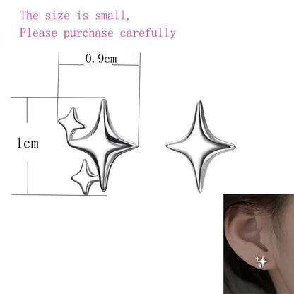 Étoiles en Argent™ | Boucles d'oreilles chaîne raffinées