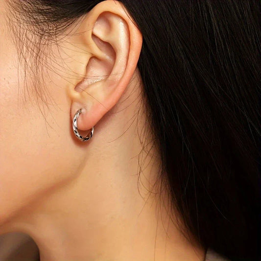 Éclat Géométrique™ | Boucles d'oreilles minimalistes