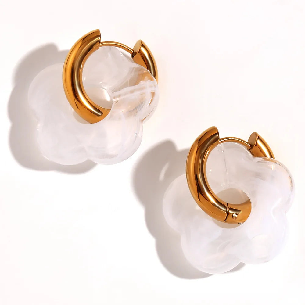 ZARA™ | Boucles d’Oreilles Fleur Tendance