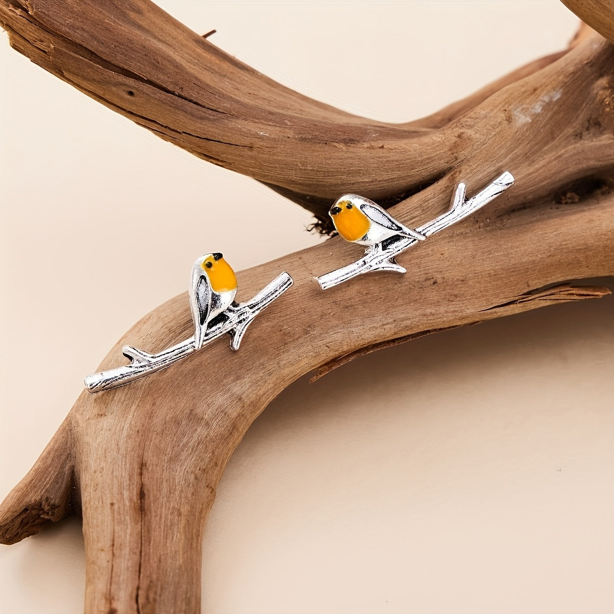 Oiseaux™ | Boucles d'oreilles en or délicat