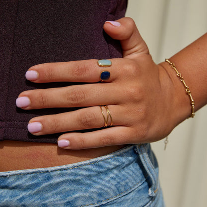 Pure – Bague enroulée unique