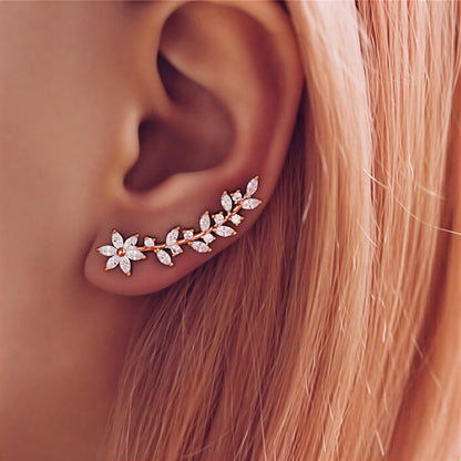 Fleurs Diamant™ | Boucles d'oreilles en matière précieuse