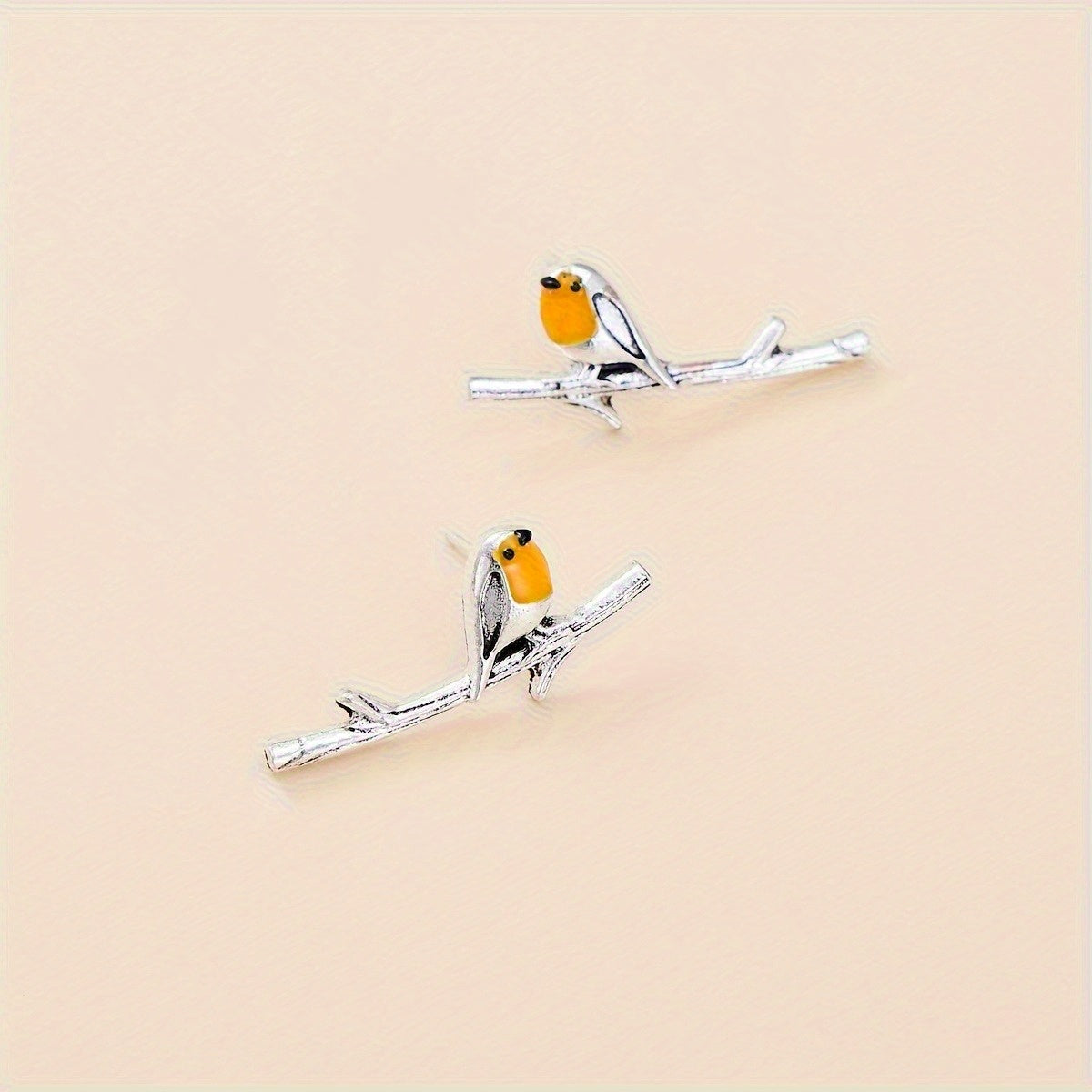 Oiseaux™ | Boucles d'oreilles en or délicat