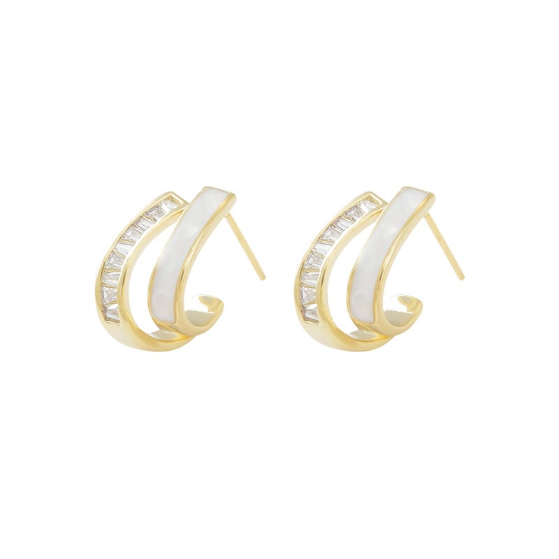 Boucles Élégantes™ | Boucles d'oreilles en matière précieuse