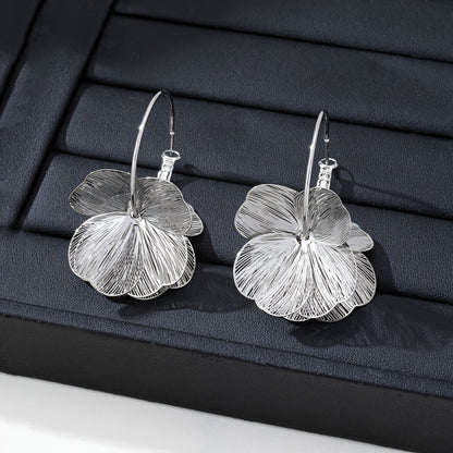 Boucles d'oreilles Exagérées™ | Or creux, élégance raffinée